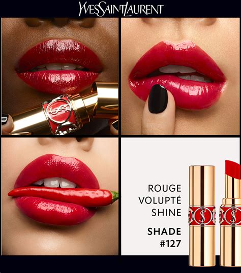 ysl lipstick volupte shine